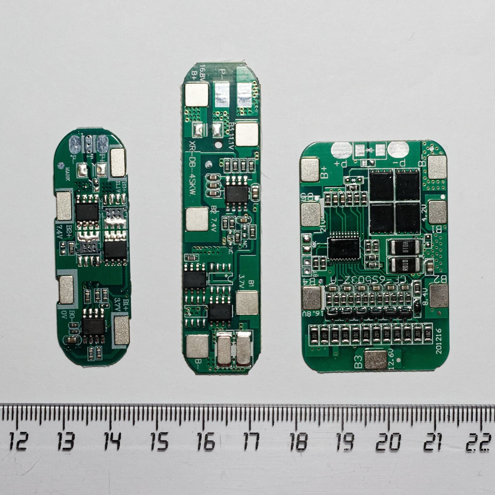 Płytki BMS do baterii litowych 3S, 4S i 6S